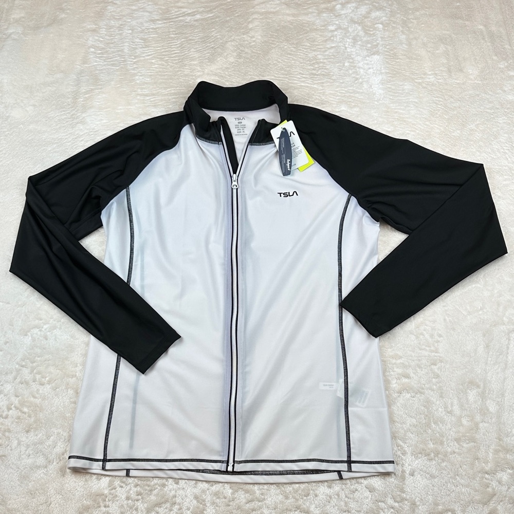 TSLA Men's Dual-Tone Performance Jacket